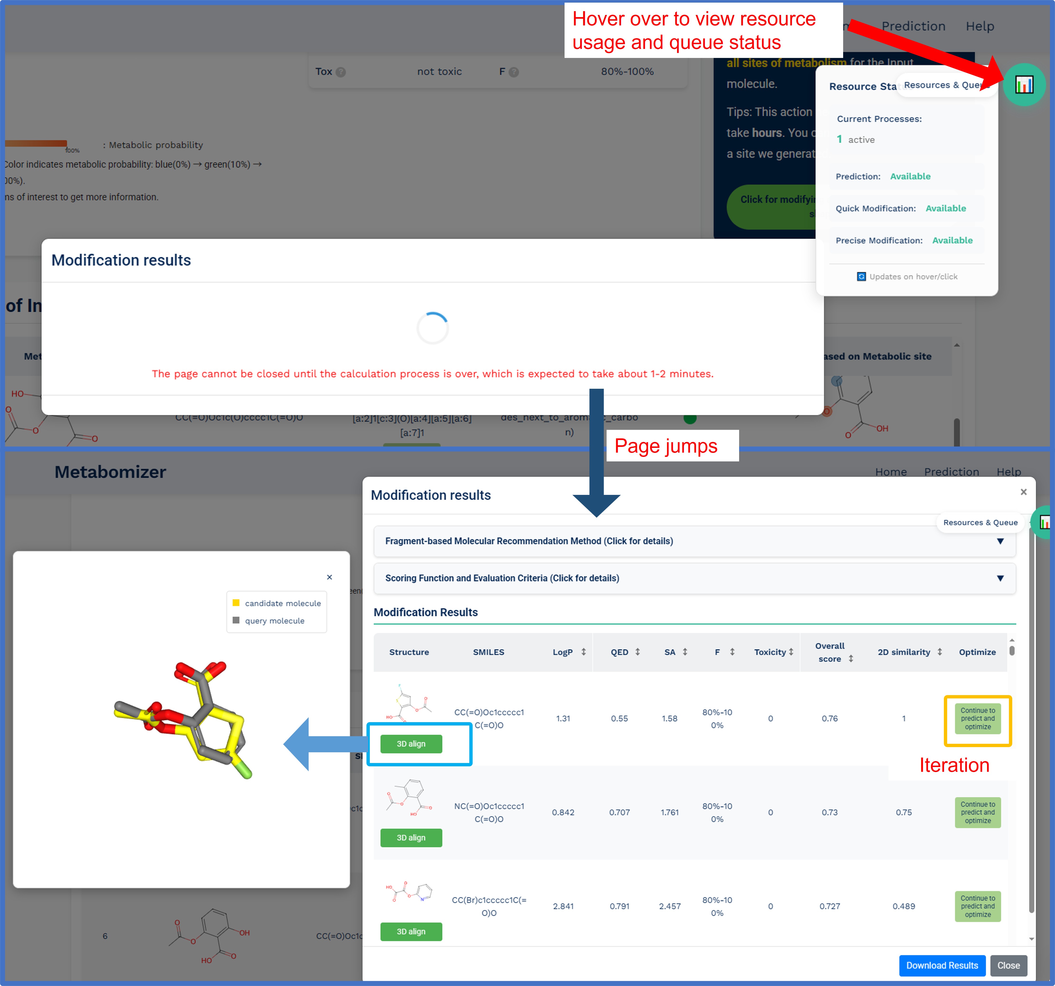 Modification Results