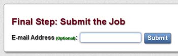 Submit Button Snapshot